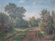 Quadro a Olio Nord Germania