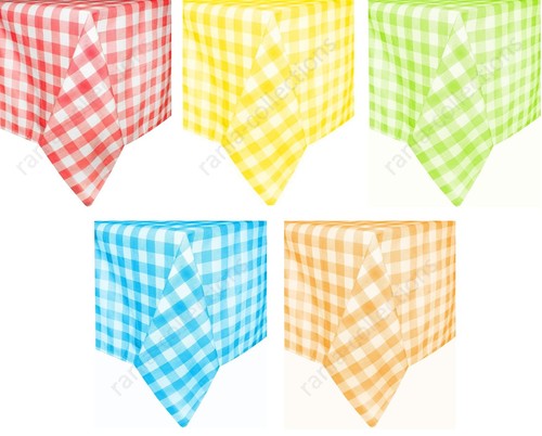 Gingham copritavolo quadri - gingham,