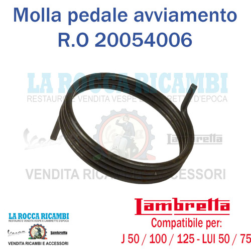 Molla avviamento lambretta - avviamento,