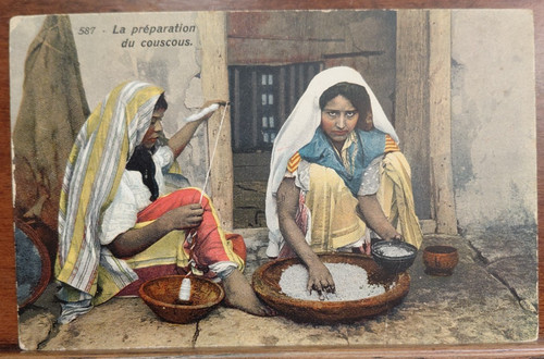 Cartolina coloniale posta - cartolina,