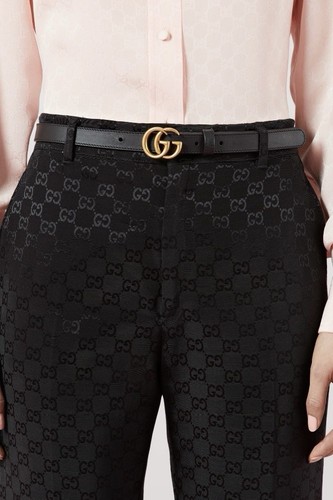 Cintura sottile marmont - cintura, gg