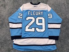 MARC ANDRE FLEURY Pittsburgh Penguins FIRMATO Auto Winter Classic MAGLIA PSA COA