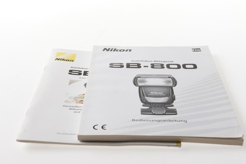Nikon 800 manuale di - sb-800,