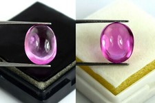 Coppia Gemme Ovali Cabochon