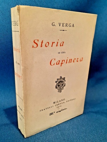 Giovanni verga storia una - storia, di