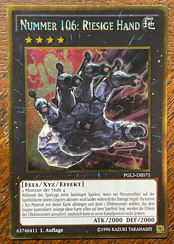 Numero 106 mano - 106:,