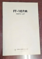 YAESU FT-107M LISTA RICAMBI