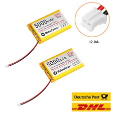 2 x Batteria LiPo 3,7 V 5000