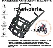 TOP RACK WITH PLATE BLACK FIT