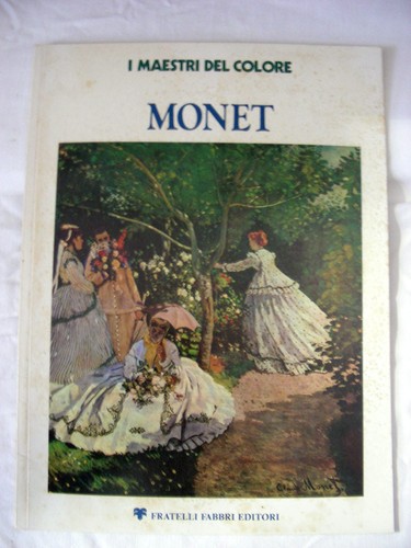 Rivista libro pittura monet - rivista,