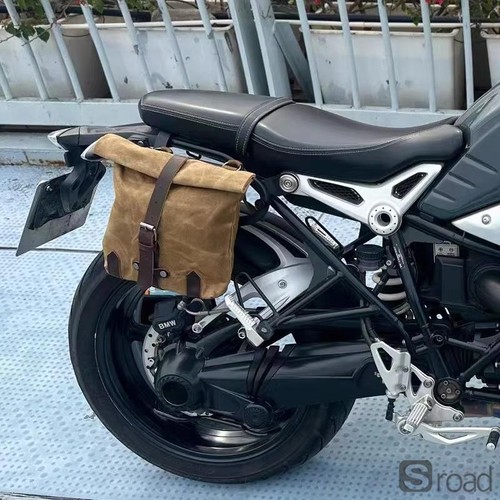 Borsa sella moto tela cerata
