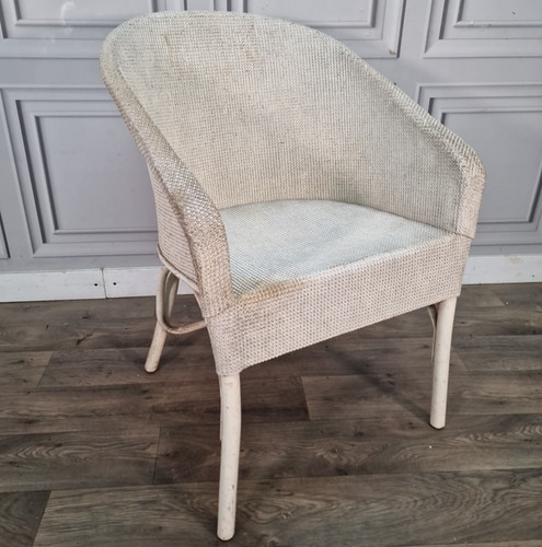 Sedia vasca vintage rattan - vasca, in