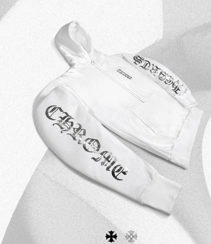 Felpa con cappuccio chrome - con,
