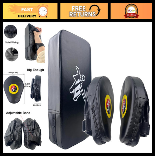 Kick shield pelle curva per - kick, in