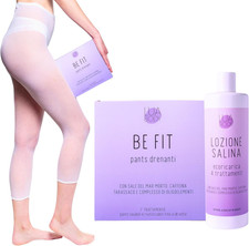Pantaloni Drenanti Gambe Anticellulite - 5 Trattamenti - Pantaloncini Kit Antice