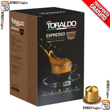 100 200 300 a 1000 Cialde Capsule Compatibili Nespresso caffè Toraldo Classica