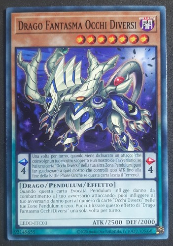 Drago fantasma occhi diversi - fantasma,