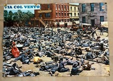 Soggettone POSTER VIA COL VENTO Gable Vivien Leigh Fleming Manifesto 1F