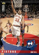 card NBA # 118 Grant Hill Upper Deck 1996