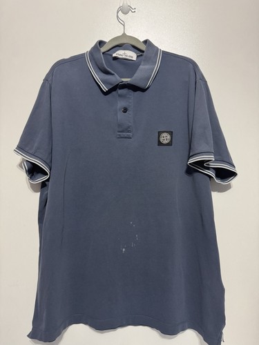 Polo stone island - island, bleu