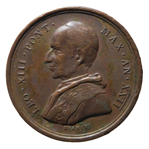 Leone xiii medaglia 1899 - medaglia,