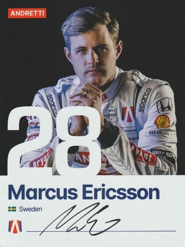 2025 marcus ericsson firmata - marcus,