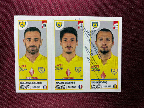Autografo vasile mogos - autografo, mogos-chievo