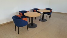 Tavolini e poltroncine (  zona attesa clienti ,quantità 2 tavoli e 4 poltrone)