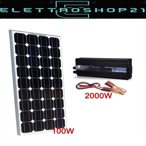 Kit fotovoltaico 1kw pwm - fotovoltaico,