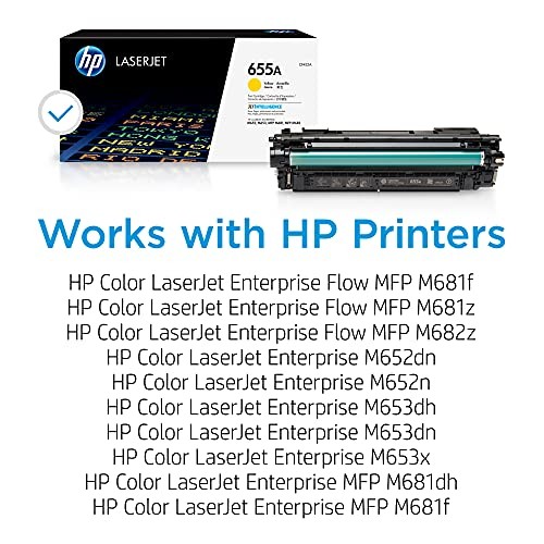 Cartuccia toner giallo 655a - toner, hp