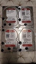 Lotto 4 × HDD WD Red 2TB NAS