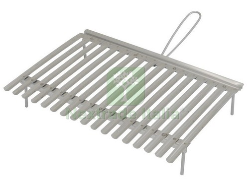 1pz graticola acciaio inox - 1pz,