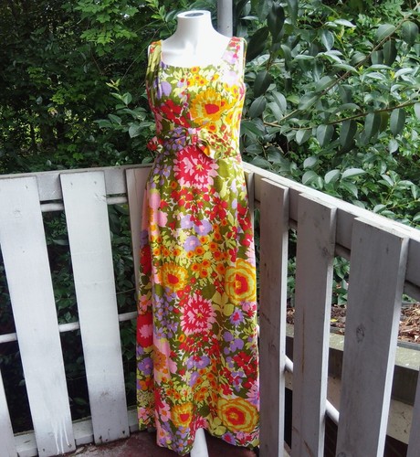 Maxi abito lungo vintage - , fatto