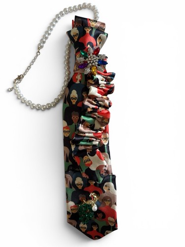 Collana cravatta unica fatto - collana, unica.