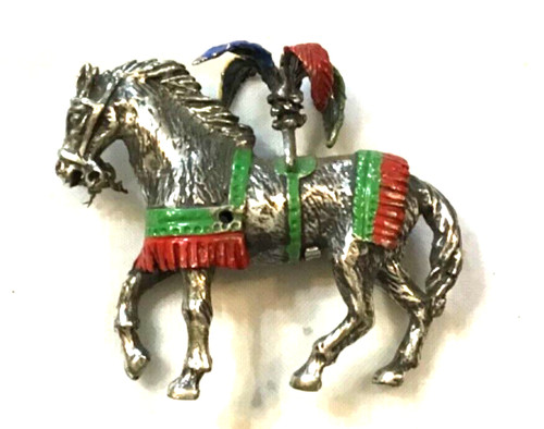 Miniatura argento cavallo - argento,