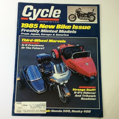 Vtg cycle magazine december - cycle,