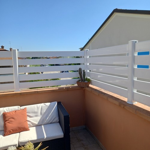 Recinzione modulare bianca - recinzione,