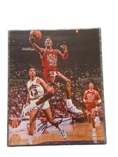 Michael Jordan foto firmata
