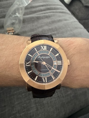 Orologio montegrappa nero uno - montegrappa,