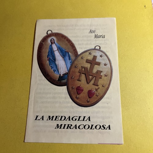 Medaglia miracolosa ave - la,