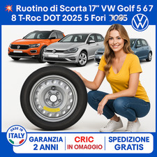 💥 Ruotino di Scorta VW Golf