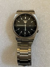 Seiko Automatic Watch Black