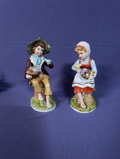 COPPIA STATUINE CERAMICA