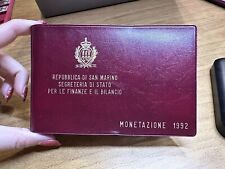 CONFEZIONE REPUBBLICA SAN MARINO SERIE 10 MONETE IN LIRE ANNO 1992 FDC