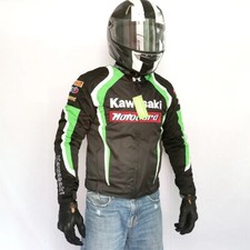 giacca da moto con logo