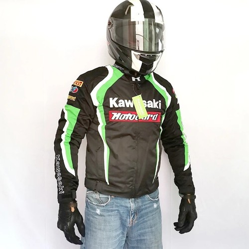 Giacca moto con - con, logo