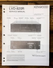 Kenwood LVD-820R CD CDV LD