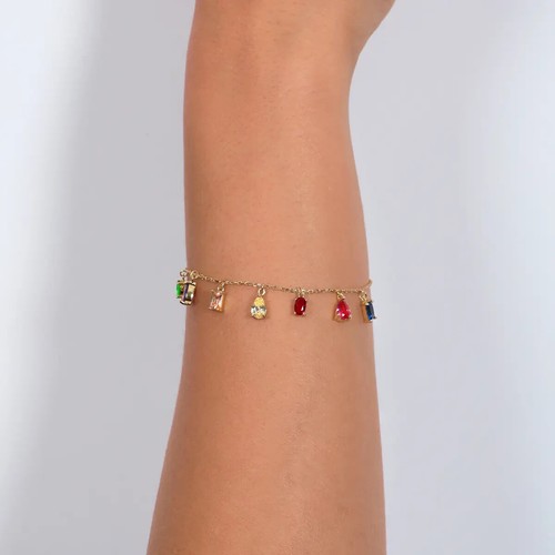 Bracciale amen zirconi - bracciale,