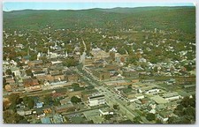 Cartolina d'epoca veduta aerea