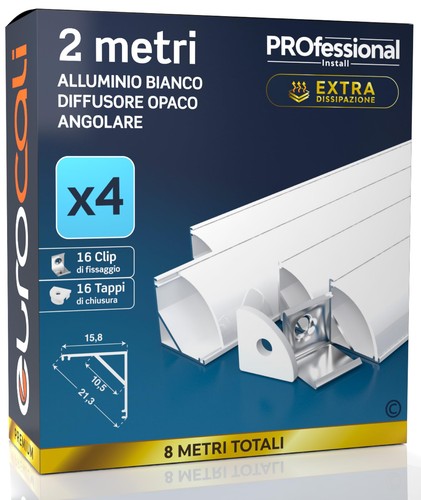 Profili angolari 2 metri - profili, da